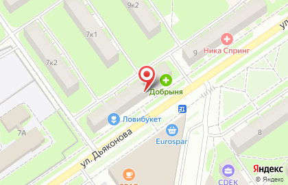 Торгово-монтажная компания Окна Нижнего в Автозаводском районе на карте
