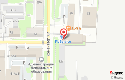Фирменный магазин STIHL Exclusive на улице Шевченко на карте