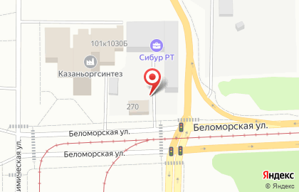 ООО Кристалл на Беломорской улице на карте