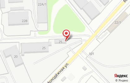 Грузовая автомойка в Новосибирске на карте