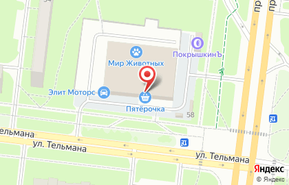 Центр бытовых услуг в Санкт-Петербурге на карте