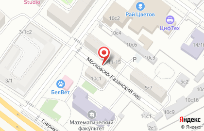 Диалог Недвижимость на карте
