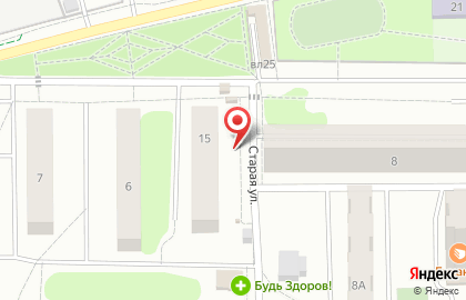 Фирменный магазин Мясницкий ряд на ​Институтской улице на карте