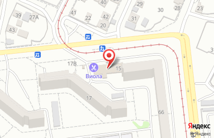 Парикмахерская Виола в Советском районе на карте