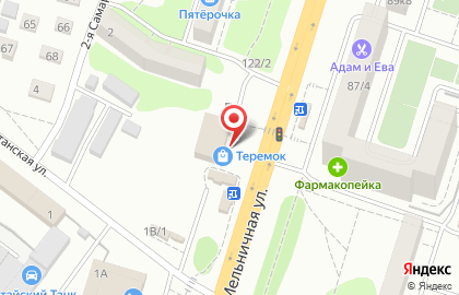 Магазин цветов в Омске на карте