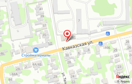 Автосалон Форсаж на Кавказской улице на карте