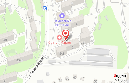Парикмахерская Авантаж в Первореченском районе на карте