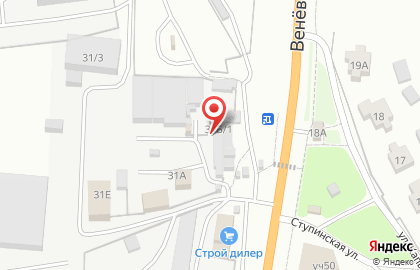 Торгово-строительная компания Архангельский лес в Пролетарском районе на карте