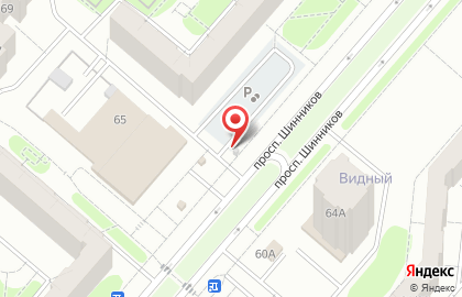 Автостоянка в Казани на карте