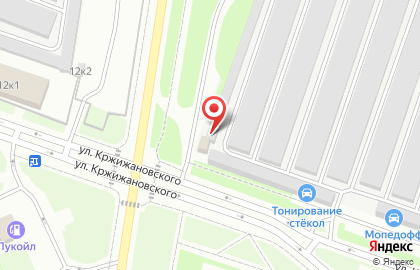 Шиномонтажная мастерская на проспекте Большевиков на карте