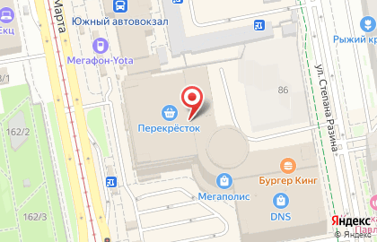 Обувной магазин МОНРО в ТЦ Мегаполис на карте
