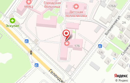 Детская городская больница в Краснодаре на карте