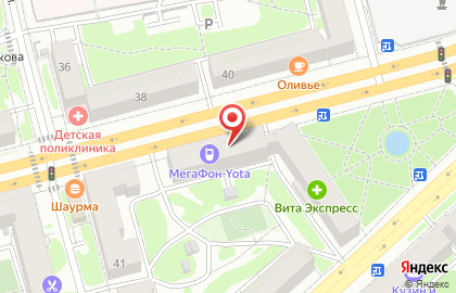 Розничная сеть товаров для шитья и вязания Рукодельница на проспекте Ленина на карте