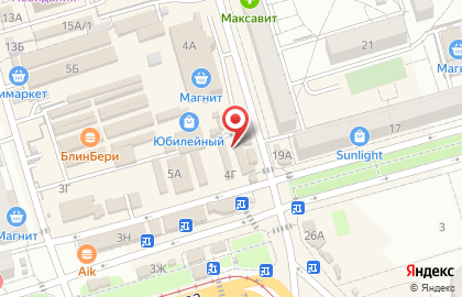 Магазин молочной продукции в Красноармейском районе на карте