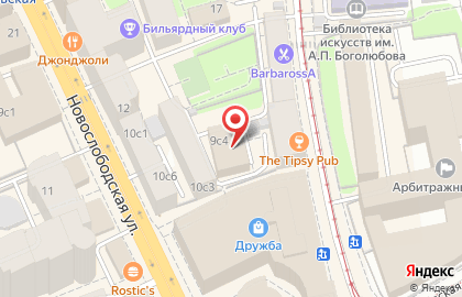 Ресторан московской кухни ЛандринЪ на карте