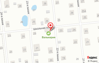 Конный клуб Валькирия в Автозаводском районе на карте
