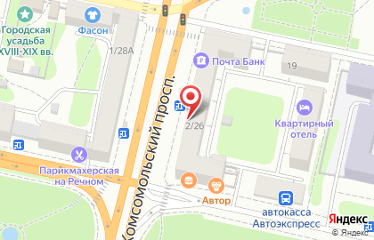 Многопрофильная фирма ТМК на Комсомольском проспекте на карте
