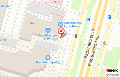Банкомат ТКБ на Варшавском шоссе, 138а на карте
