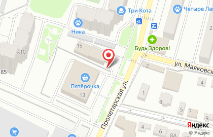 Магазин фастфудной продукции в Звенигороде на карте