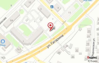 Комиссионный магазин Народный на улице Гагарина на карте