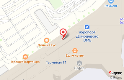 Мастерская мороженого Айскрафт в аэропорту Домодедово на карте
