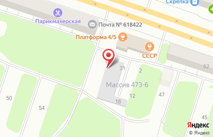 Мини-маркет на Юбилейной улице на карте