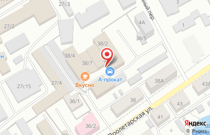 Строительно-ремонтная компания СтройПодряд на Пролетарской улице на карте