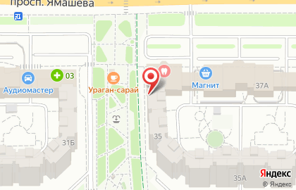 Магазин товаров для беременных Приятная Новость на проспекте Ямашева на карте