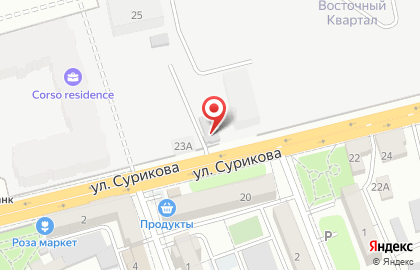 Автосервис Леон авто в Кировском районе на карте