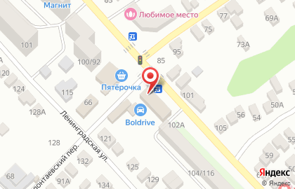 Ювелирный магазин Злато на Московской улице на карте