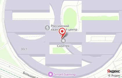 Сколковский институт науки и технологий на карте