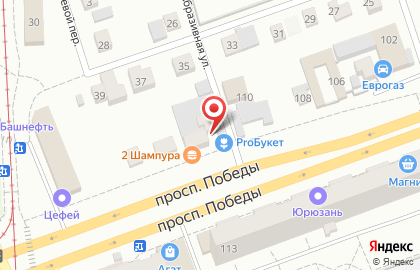 Бар gradus в Калининском районе на карте