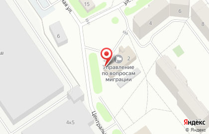 Отдел по вопросам миграции в Кировском районе Ленинградской области на карте