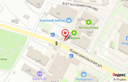 Хлебный киоск Хлебная столица в Кировском районе на карте