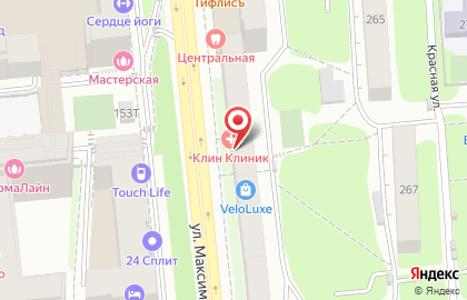 Хозяйственный магазин Бассейин и полив на улице Максима Горького на карте