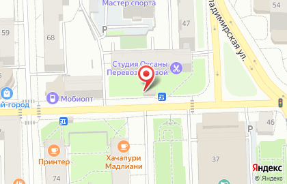 Салон цветов Маки на Преображенской улице на карте