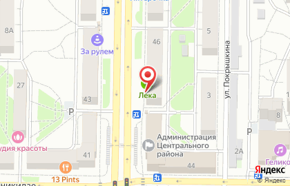Аптека Лека в Новокузнецке на карте