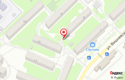Ключ здоровья на улице Вишневского на карте