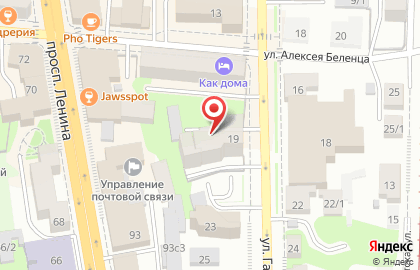 ЗАО Банк Интеза на улице Гагарина на карте