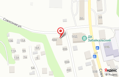 Продуктовый магазин Хороший в Железнодорожном районе на карте