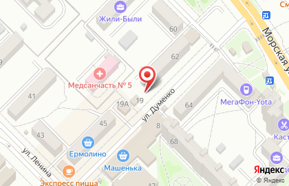 Продуктовый магазин Колобок в Ростове-на-Дону на карте