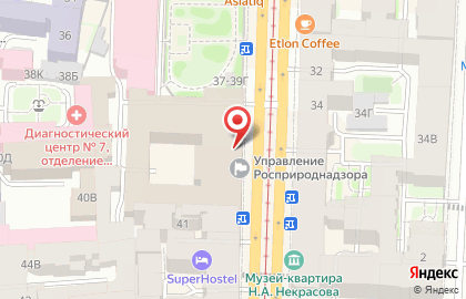 Северо-Западное межрегиональное управление Федеральной службы по надзору в сфере природопользования на карте