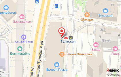 Магазин бижутерии Lady Collection в Даниловском районе на карте