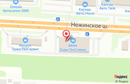 Центр кузовного ремонта ТТС в Оренбурге на карте