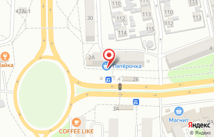 Зоомагазин Вертихвост на бульваре 50 лет Октября на карте