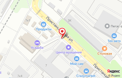 Автомагазин ЭлАвто на Пристанционной улице на карте