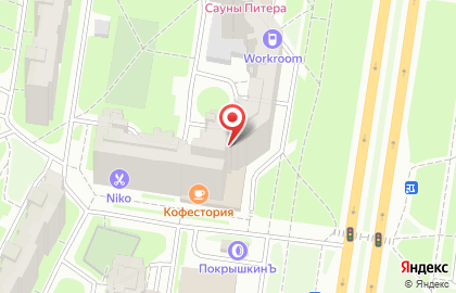 Автошкола АвтоМираж на проспекте Большевиков на карте