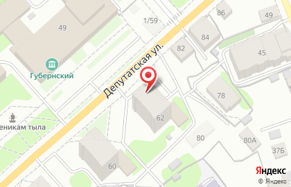 Производственно-торговая компания СтройМетСервис на Депутатской улице на карте