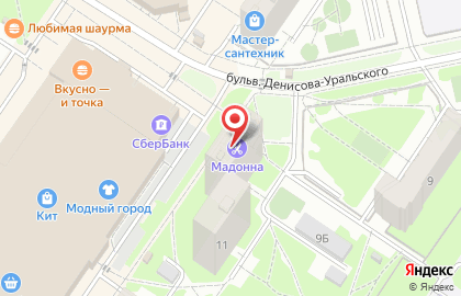 Салон-парикмахерская Мадонна М на карте
