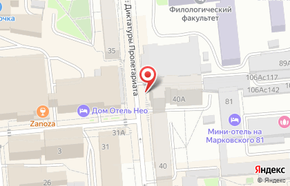 Детская библиотека Лукоморье в Центральном районе на карте